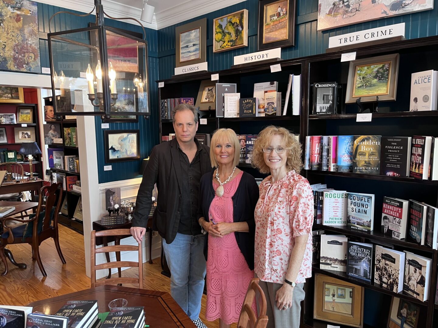 Paul, Susan Ayres Wimbrow & Kathryn at The Greyhound